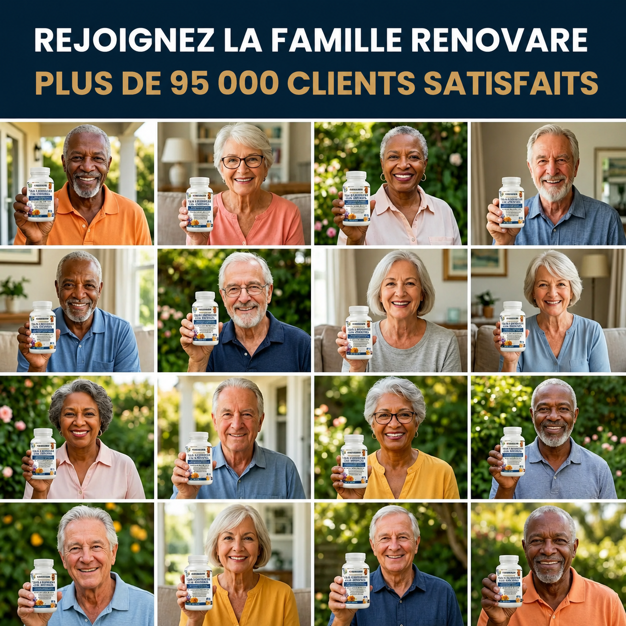 Renovare Formule avancée pour les yeux 15 en 1