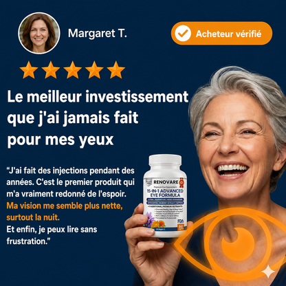 Renovare Formule avancée pour les yeux 15 en 1